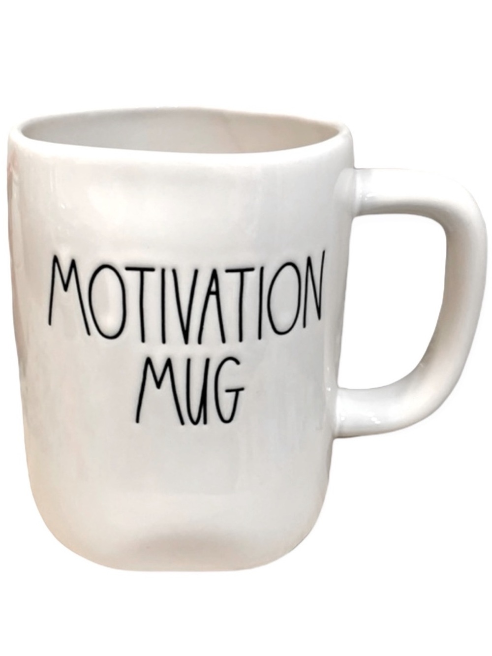 RAE DUNN Motivation Mug Ceramic Coffee Cup Tea Hot Chocolate New